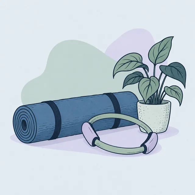Pilates ve yoga stüdyosu için online randevu sayfası çizimi